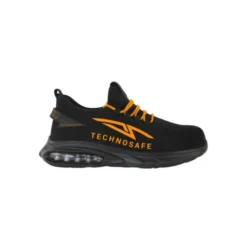 Scarpe Antinfortunistiche Basse Metalfree Technosafe Neon Dark Mode S1PL FO SR ESD