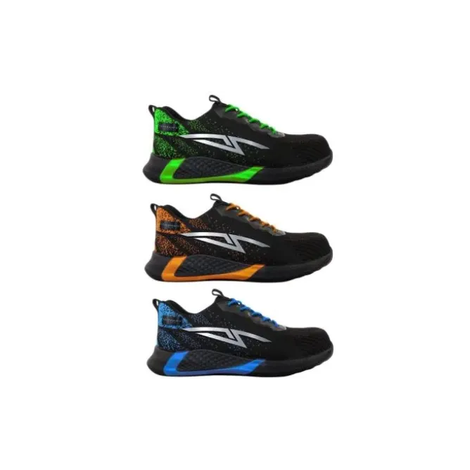 Scarpe Antinfortunistiche Basse Metalfree Technosafe Neon Safety Low S3 SR ESD