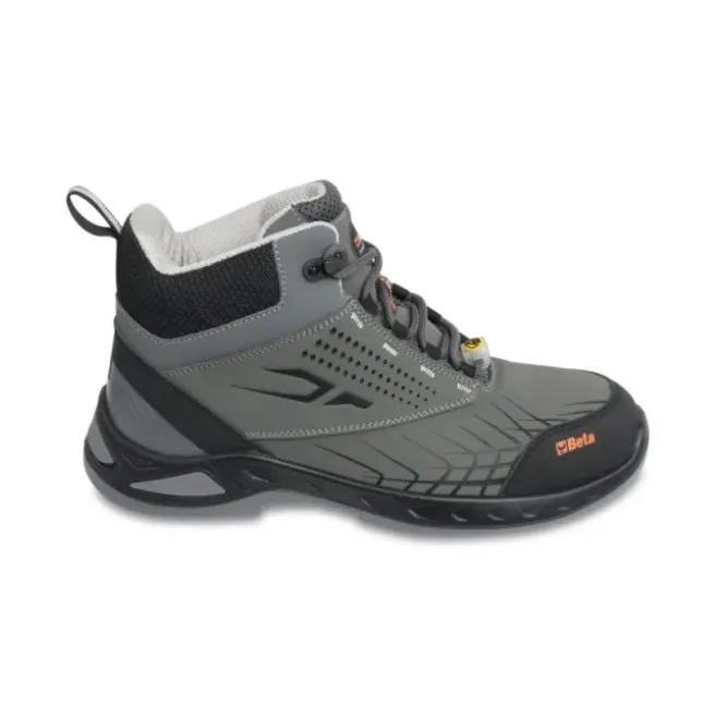 Scarpe Antinfortunistiche Beta FitEvolution Nabuk idrorepellente Alta S3S FO SR ESD 7274G