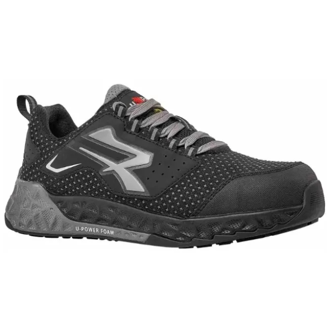 Scarpe antinfortunistiche Basse U-Power Red Stratos Dorne S3S CI HI HRO FO ESD SR RT20124 Metalfree Comode