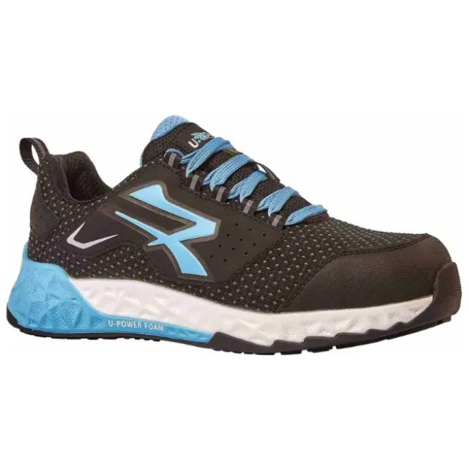 Scarpe antinfortunistiche Basse U-Power Red Stratos Vhagar S3S CI HI HRO FO ESD SR RT20094 Metalfree Comode