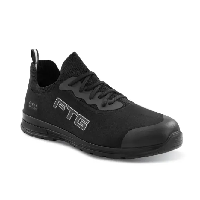 Scarpe antinfortunistiche FTG Black Low S3 SRC ESD traspiranti e leggere antiscivolo