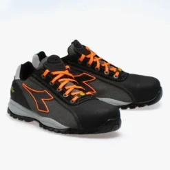 Scarpe antinfortunistiche GEOX - Diadora Glove Tech Low PRO S1P SRA HRO ESD Antracite grey / Orange 701.181122