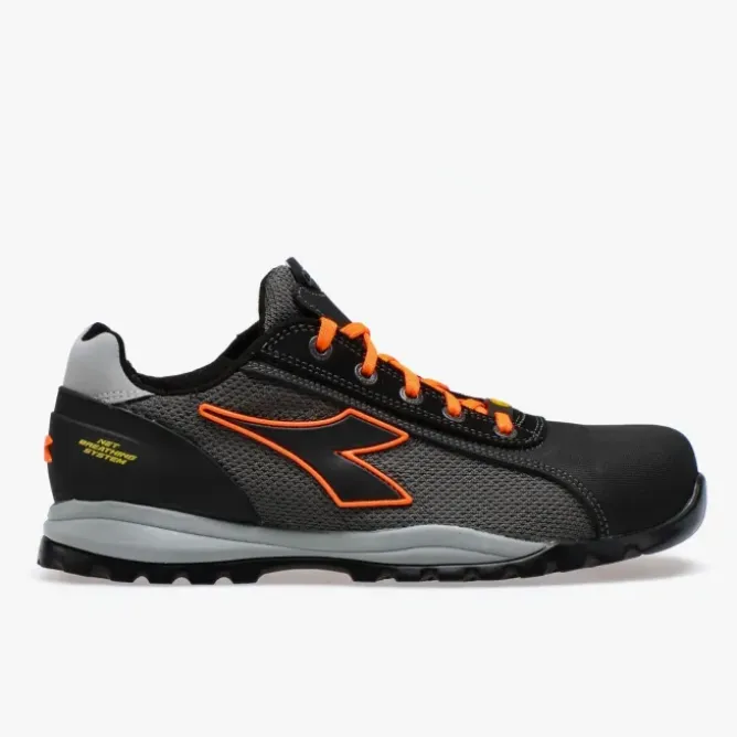 Scarpe antinfortunistiche GEOX - Diadora Glove Tech Low PRO S1P SRA HRO ESD Antracite grey / Orange 701.181122