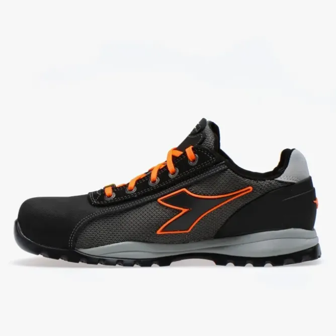 Scarpe antinfortunistiche GEOX - Diadora Glove Tech Low PRO S1P SRA HRO ESD Antracite grey / Orange 701.181122