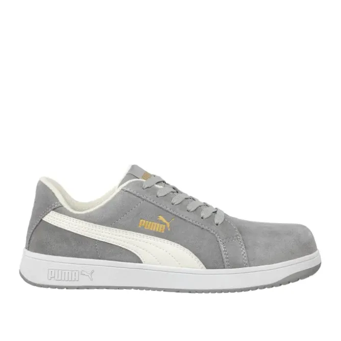 Scarpe antinfortunistiche Puma Iconic Suede Grey Low S1P FO HRO ESD SRC 640030