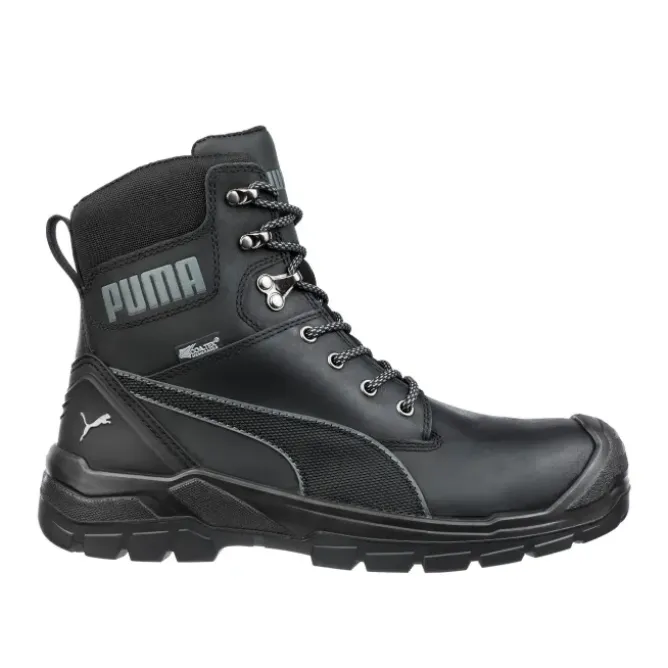 Scarpe antinfortunistiche Puma Conquest Black CTX High S3 HRO WR SRC 630730