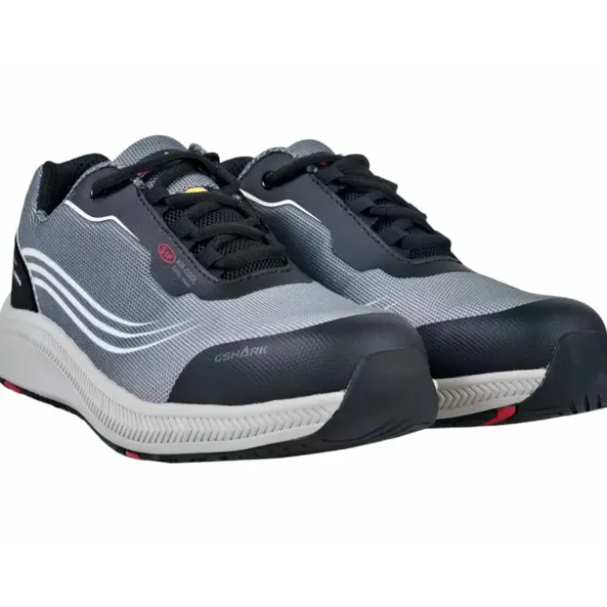Scarpe Antinfortunistiche Ultraleggere GShark Squash 2.0 Grigio S3 SRC Estive Traspiranti Comode Antiscivolo