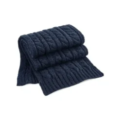 Sciarpa Cable Knit Melange Scarf Beechfield - B499
