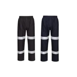 Sovra Pantaloni da Lavoro Portwest Alta Visibilità Leggeri Ripiegabili Iona F443 Impermeabile