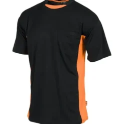 T-shirt combinata manica corta alta visibilità - Workteam