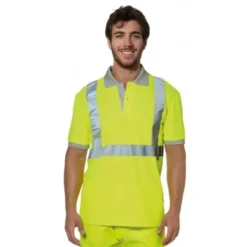 T-Shirt da lavoro Alta visibilità cool dry manica corta Logica GIROHV/G-L
