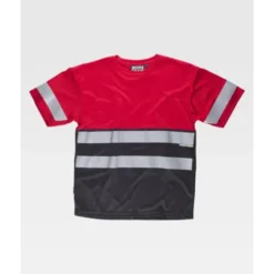T-shirt da Lavoro Combinata con Bande C3940 - Workteam