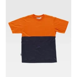 T-shirt da Lavoro Manica Corta Alta Visibilità Bicolore C6020 - Workteam