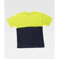 T-shirt da Lavoro Manica Corta Alta Visibilità Bicolore C6020 - Workteam