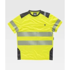T-shirt da Lavoro Manica Corta Alta Visibilità C9241 - Workteam