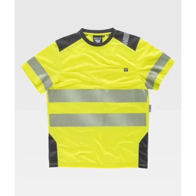 T-shirt da Lavoro Manica Corta Alta Visibilità C9241 - Workteam