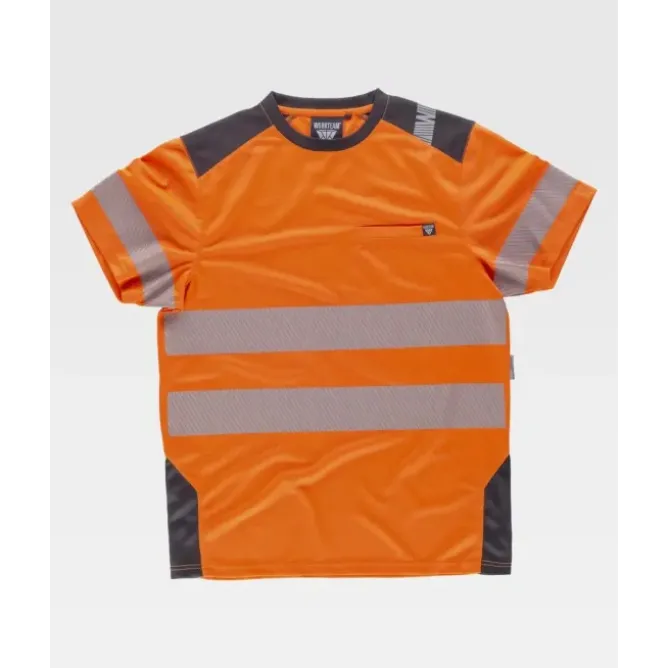 T-shirt da Lavoro Manica Corta Alta Visibilità C9241 - Workteam