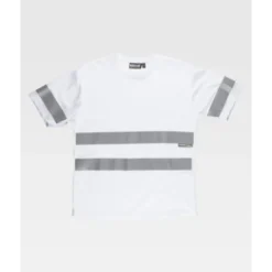 T-shirt da Lavoro Manica Corta con Bande C3939 - Workteam