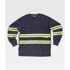 T-shirt da Lavoro Manica Lunga con Bande C3937 - Workteam