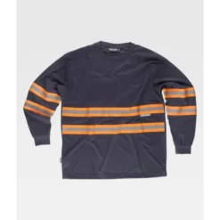 T-shirt da Lavoro Manica Lunga con Bande C3937 - Workteam