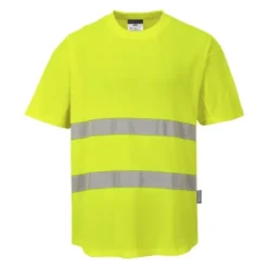 T-shirt da Lavoro Mesh Cotton Comfor Alta Visibilità Portwest C394