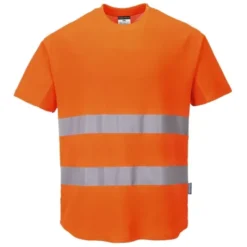 T-shirt da Lavoro Mesh Cotton Comfor Alta Visibilità Portwest C394