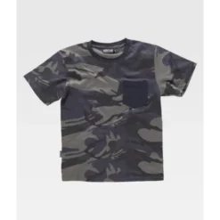 T-shirt da Lavoro Mimetica 100% Cotone S8520 - Workteam