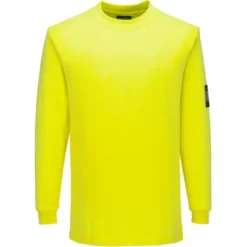T-shirt da Lavoro Portwest FR806 Ignifuga Antistatica Manica Lunga Anticalore