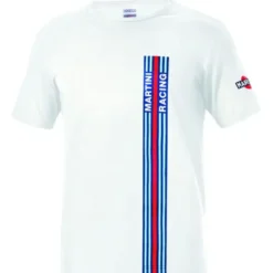 T-Shirt da lavoro Sparco Big Stripes Martini Racing