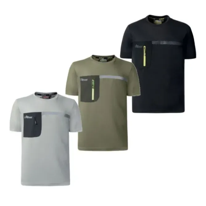 T-shirt da Lavoro U-Power Christal FU248BC