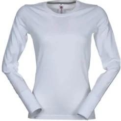 T-shirt Girocollo a Manica Lunga in Cotone Pineta Donna - Payper AY 7501