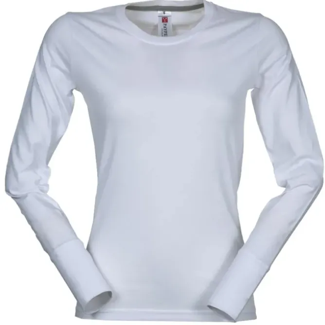 T-shirt Girocollo a Manica Lunga in Cotone Pineta Donna - Payper AY 7501