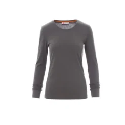 T-shirt Girocollo a Manica Lunga in Cotone Pineta Donna - Payper AY 7501