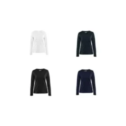 T-shirt manica lunga da Lavoro Blaklader 100% cotone donna 330110321000L