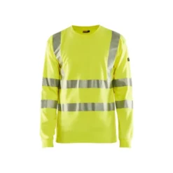 T-Shirt maniche lunghe da Lavoro Alta Visibilità Blaklader multinorma ignifugo antistatico 348117613300L