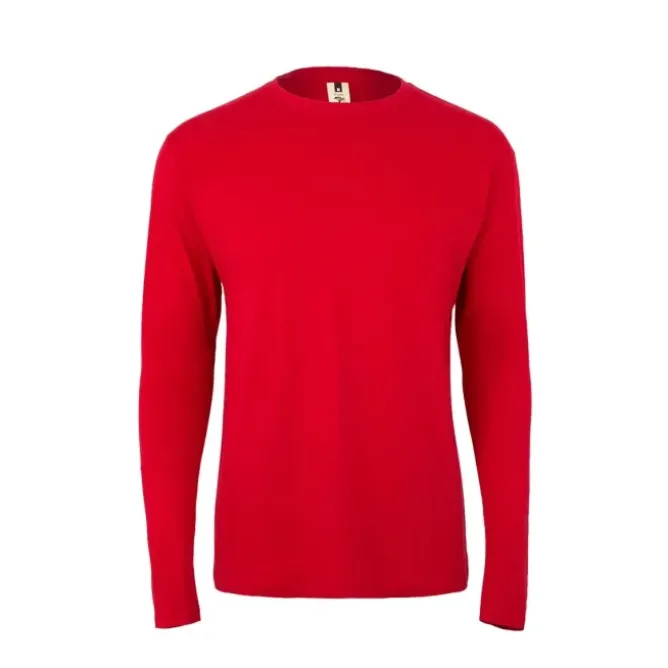 T-Shirt maniche lunghe Unisex da Lavoro 100% Cotone Velilla Paradise MK156CV