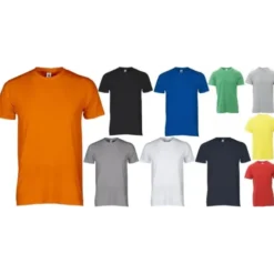 T-shirt Sunrise Girocollo a Manica Corta in Cotone - Payper AY 7465