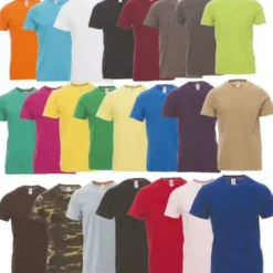 T-shirt Sunset Girocollo a Manica Corta in Cotone - Payper AY 7443