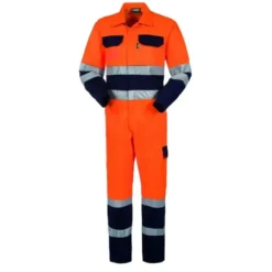 Tuta da Lavoro Alta Visibilità Multitasche Rossini Hi-Vis A40130