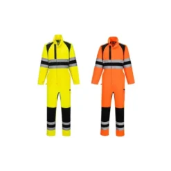 Tuta da Lavoro Portwest Alta Visibilità CD855 Multitasche Impermeabile