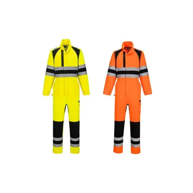 Tuta da Lavoro Portwest Alta Visibilità CD855 Multitasche Impermeabile